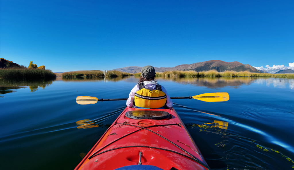 Expérience 7 Pérou Séance privée de Kayak sur le lac Titicaca
